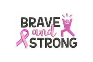 Brave and Strong: A Hopeful Holiday Embroidery