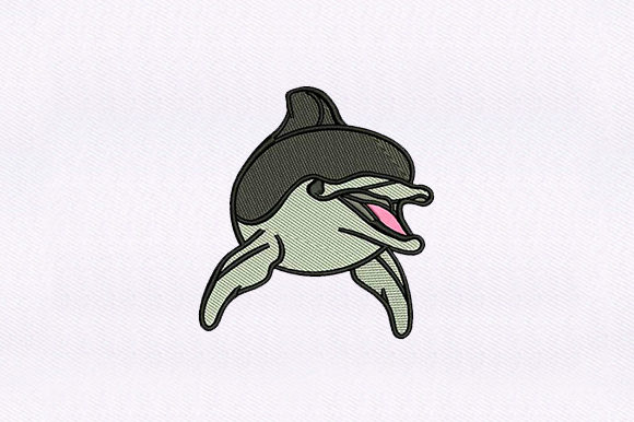 Dolphin Fish: A Versatile Embroidery for Apparel