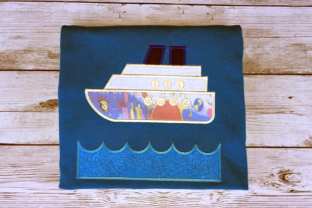 Embroidery Review: Cruise Ship Split Applique