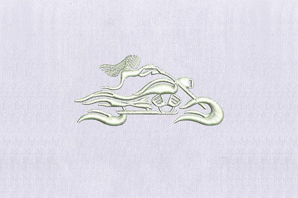 Female Rider Art Brush: A Charming Embroidery Design