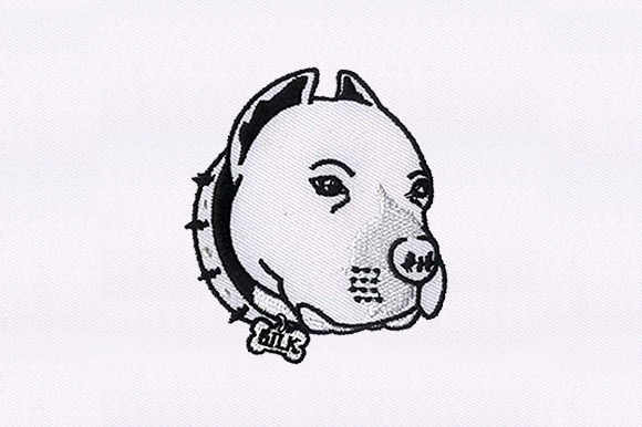 Pit Bull Face: A Charming Addition for Holiday Embroidery