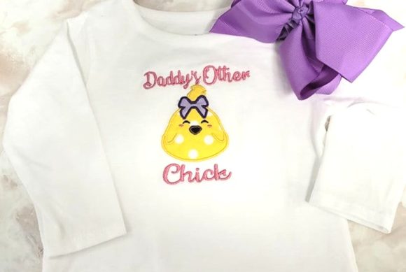 Review: Daddy's Other Chick Applique for Holidays