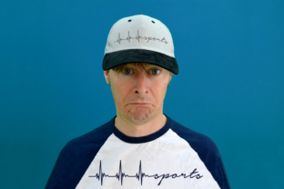 Sports Heartbeat Redwork: A Festive Embroidery Design
