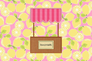 Summer Lemonade Stand Applique: A Charming Addition